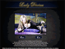 Tablet Screenshot of lady-divina.com